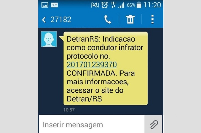 Ao registrar-se na Central de Serviços, o resultado pode ser comunicado via SMS e e-mail